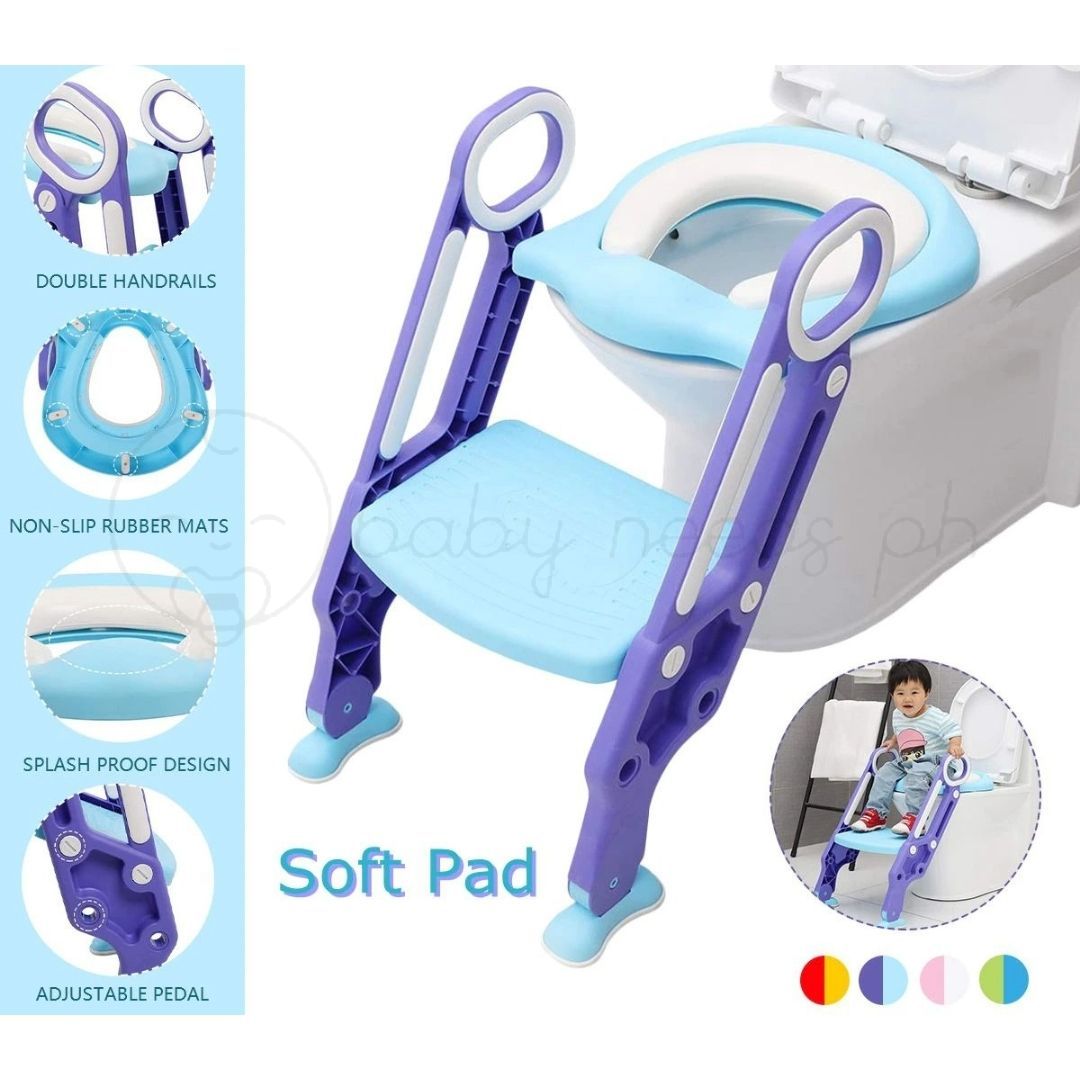 COD Baby Toilet Ladder Kids Potty Ladder Potty Training Ladder Baby Toilet Seat With Ladder Baby