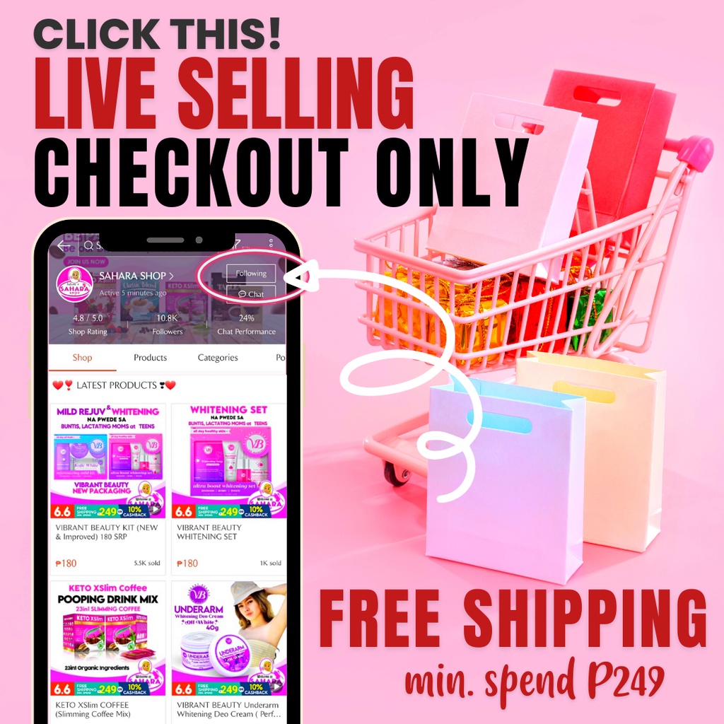 VIBRANT LIVE SLLING CHECKOUT ONLY | Shopee Philippines