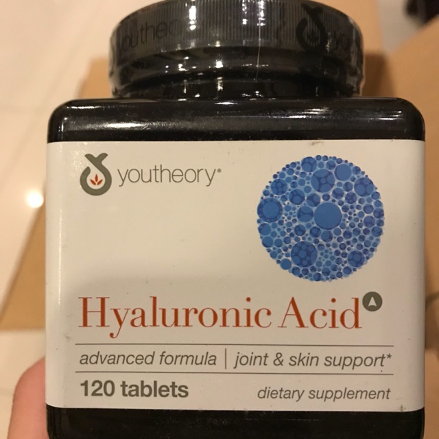 YOUTHEORY Hyaluronic Acid Tablet Supplements Shopee Philippines