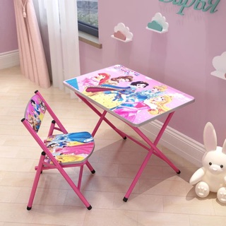childrens wooden folding table and chairs