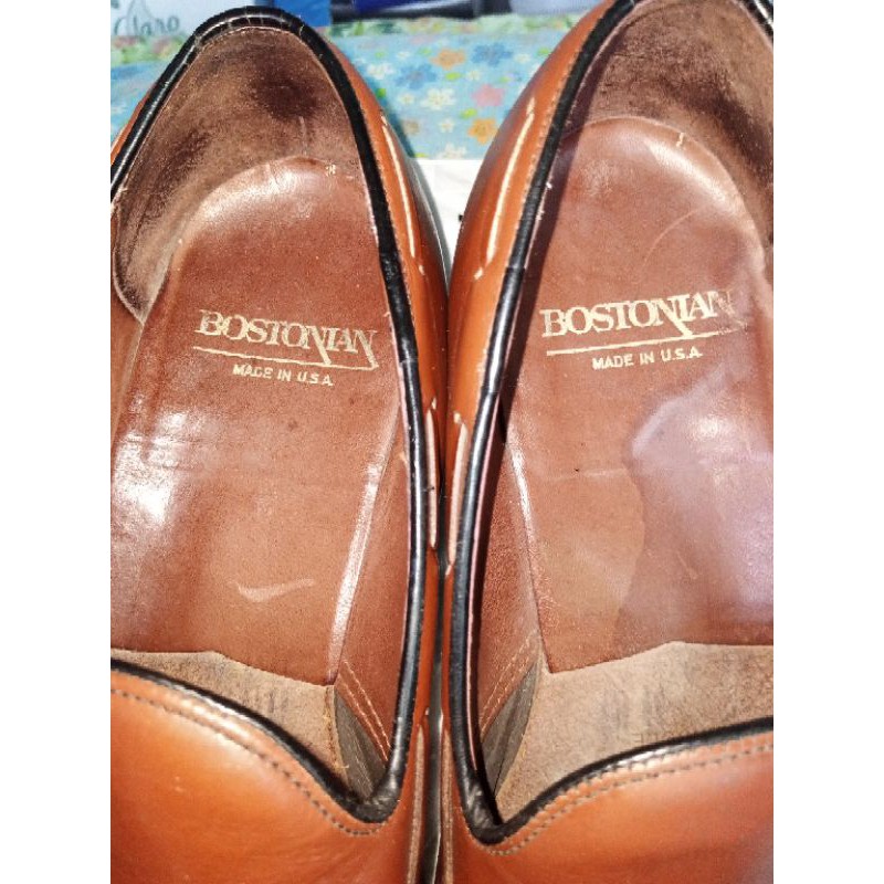 bostonian shoes leather sole