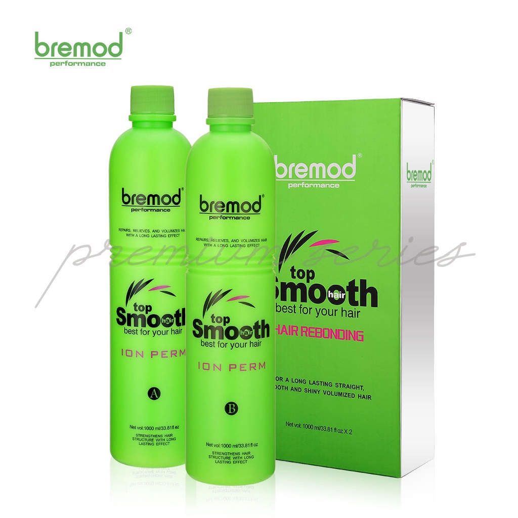 Bremod Hair Rebonding Set Straight Smooth Styling Original / Milk 2IN1