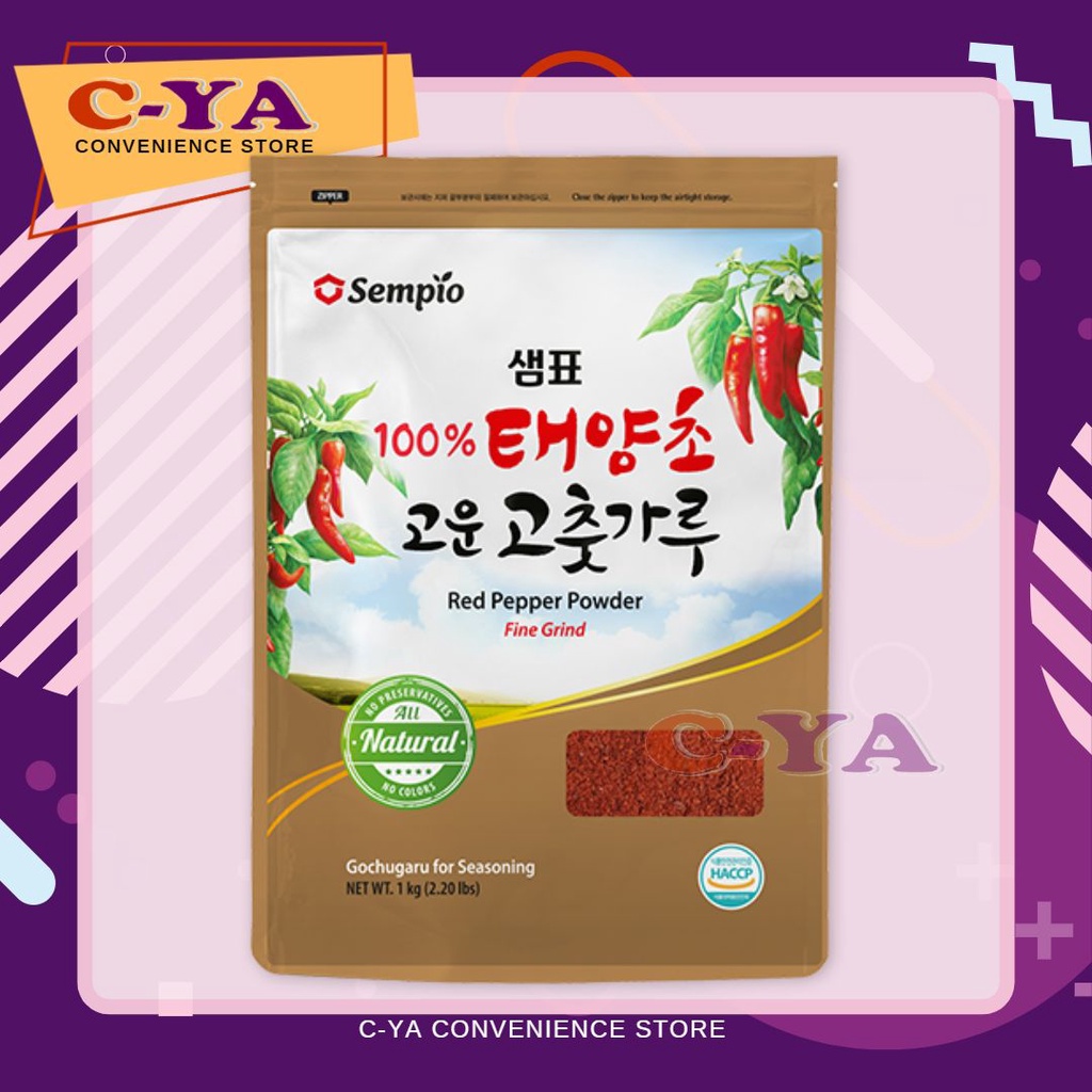SEMPIO Red Pepper Chili Powder Fine Grind Gochugaru 1kg Shopee