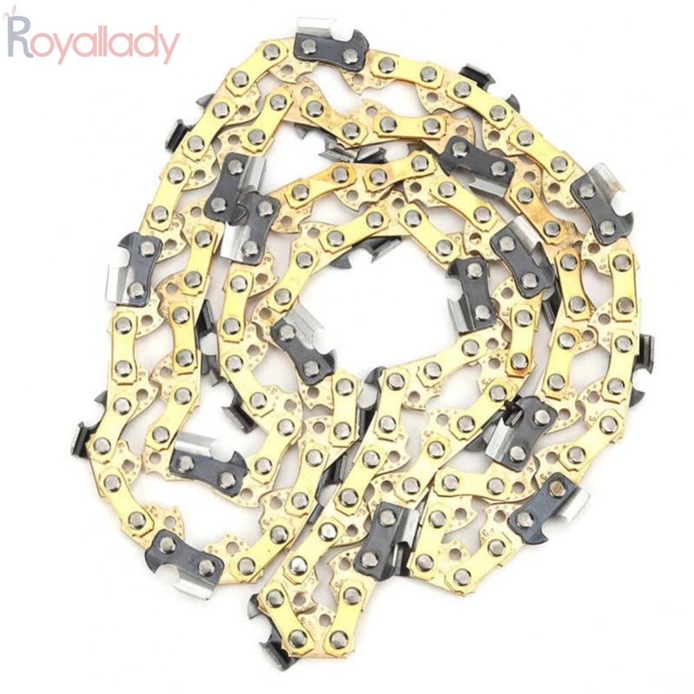 Royallady-Chain Saw Chain Blade 16in 59 Link Golden Chain Electric ...