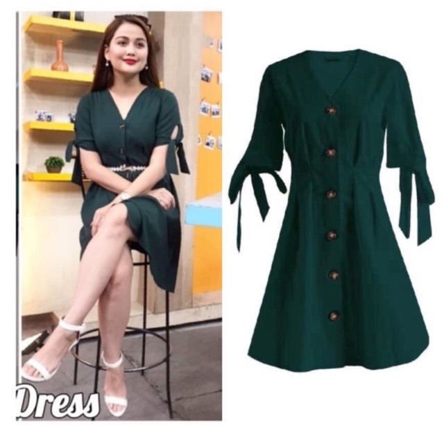 3/4 Casual Plain Mini Dress | Shopee Philippines