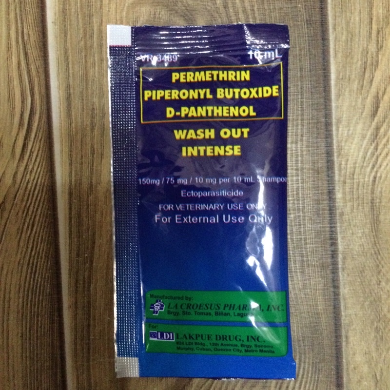 Wash Out Intense Shampoo for COCKS HENS CHICKENS 10 mL (per piece