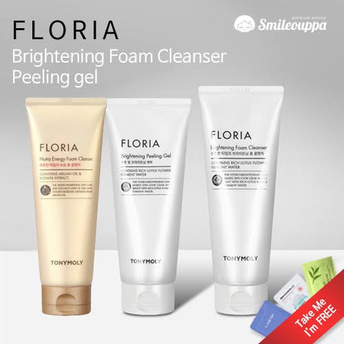 tony moly floria brightening foam cleanser
