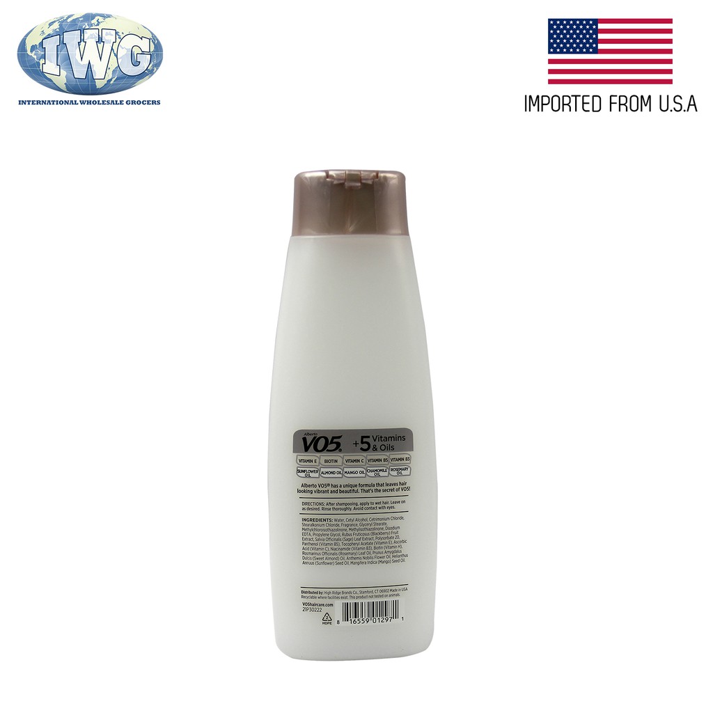 Iwg Vo5 Tea Therapy Blackberry Sage Tea Conditioner Shopee