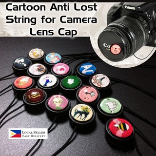 Cartoon Anti Lost String for Camera Lens Cap