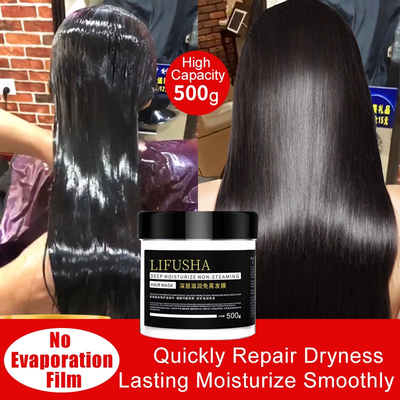 Hair Treatment Hair Mask Hair Care Hair Treatment For Frizzy And Dry Hair  Damage Repair Strengthen A | Shopee Philippines