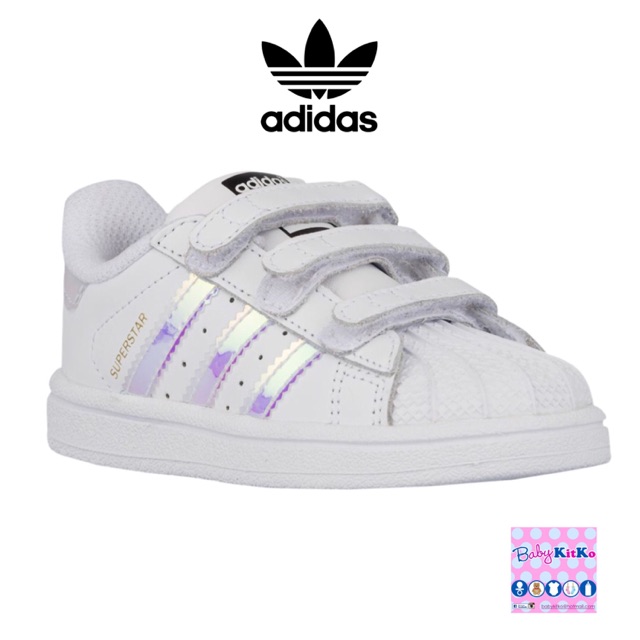 adidas superstar metallic silver