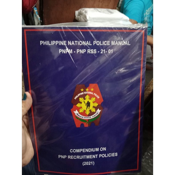 Philippine National Police Manual PNPM PNP 21 01 | Shopee Philippines