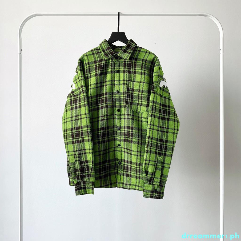 palm angels shirt green
