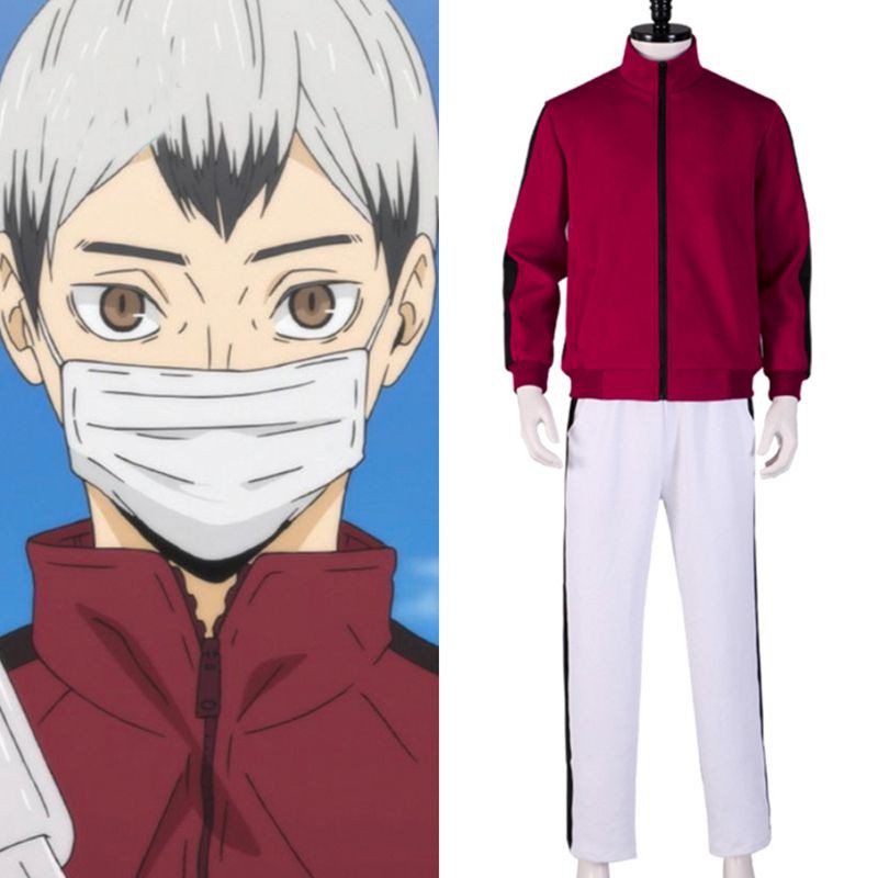 2020 Hot Haikyuu!! Miya Atsumu Cosplay Costume inarizaki High School ...