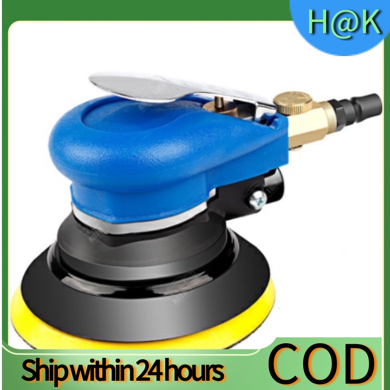 floor polisher electric 5" Pneumatic Sander Wood/Steel Polishing Machine Air Sander Polisher