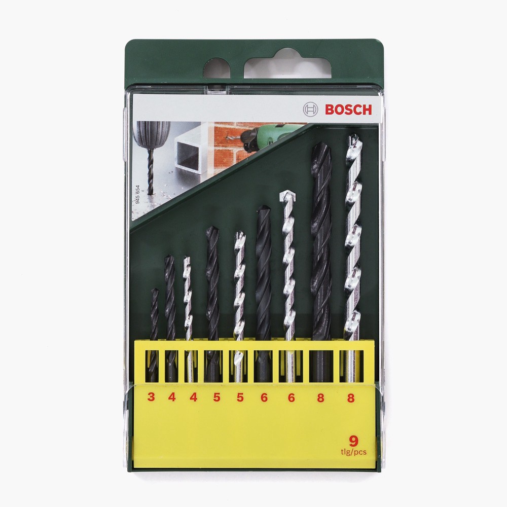 Bosch 9piece Multipurpose Drill Bit Set Shopee Philippines