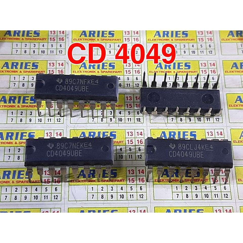 Black IC CD4049 Amplifier Replacement Sparepart for Class D | Shopee ...