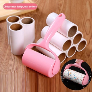 Ready Stock Sticky Hair Roller With Cover Clothes Cleaning Dust Remover Sticky Tearable Lint Roller