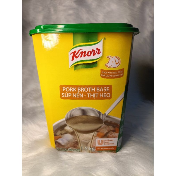 KNORR PORK BROTH BASE 1.5KG | Shopee Philippines