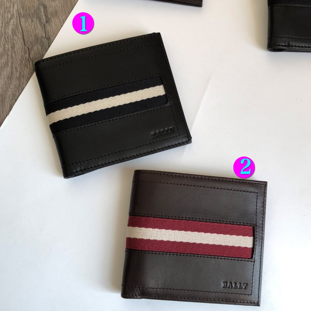 Original Bally Bifold Men Wallet Shopee Philippines