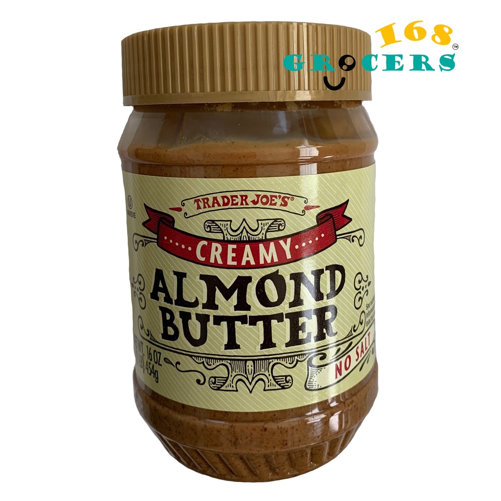 Trader Joe's Creamy Almond Butter No Salt 454g (1lb) Shopee Philippines
