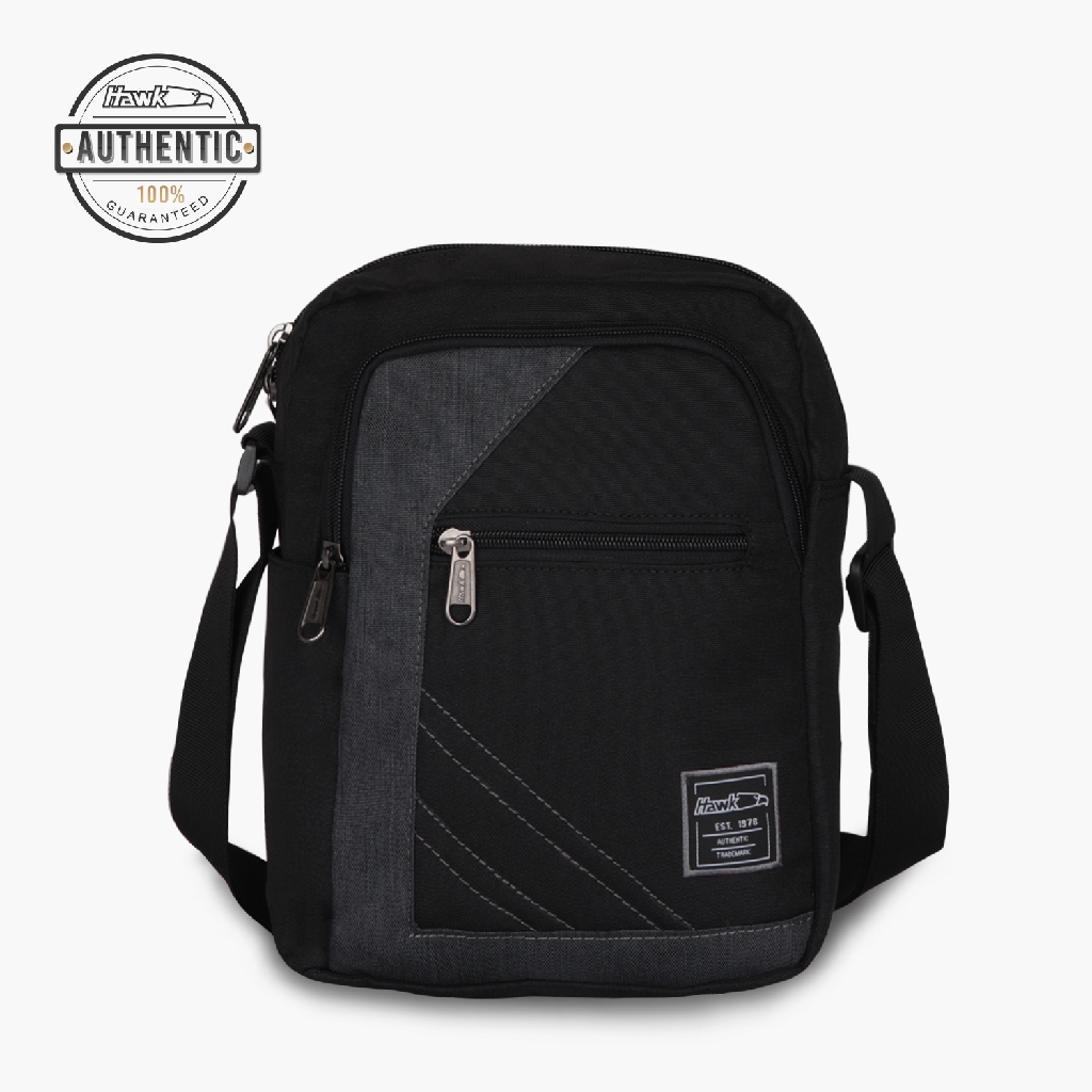 Hawk 5331 Sling Bag (Charcoal-Textured) | Shopee Philippines