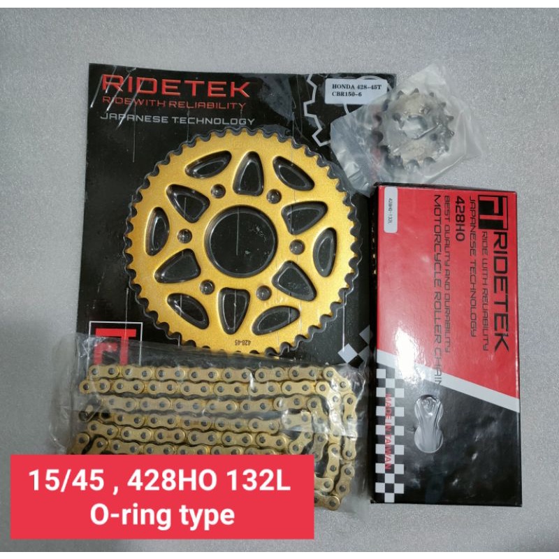 gear set honda cbr 150r