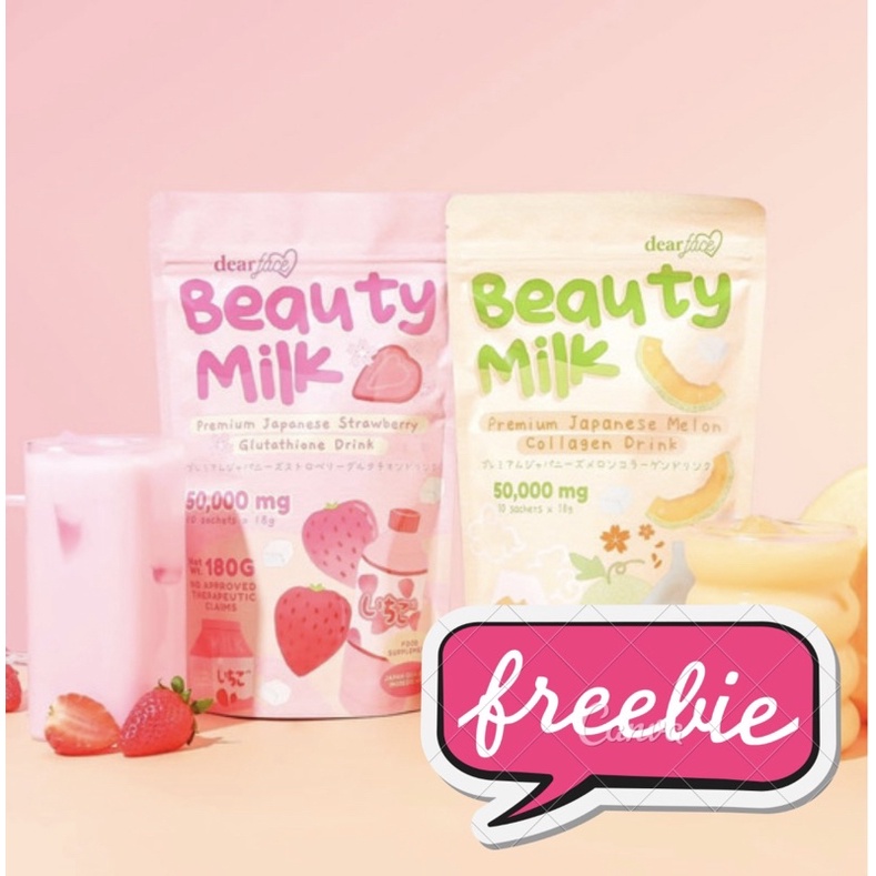 Dear Face Beauty Milk 50,000mg (Premium Japanese Melon Collagen Drink