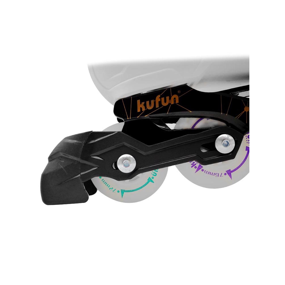 Kufun Universal Adult Inline Roller Skate Shoes Brakes Block