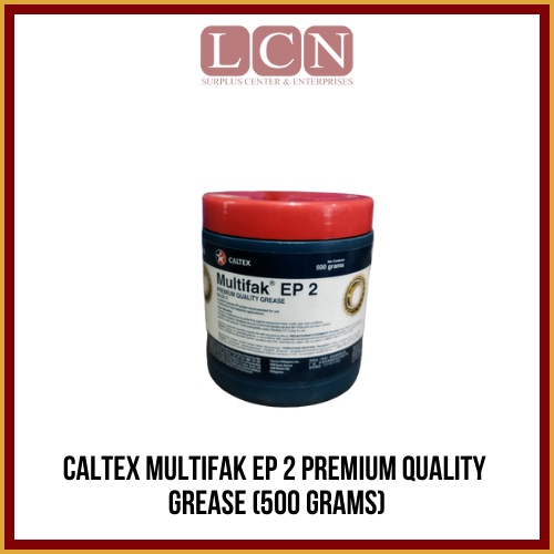 Caltex Multifak EP2 Premium Quality Grease NLGI 2 (500Grams) | Shopee ...