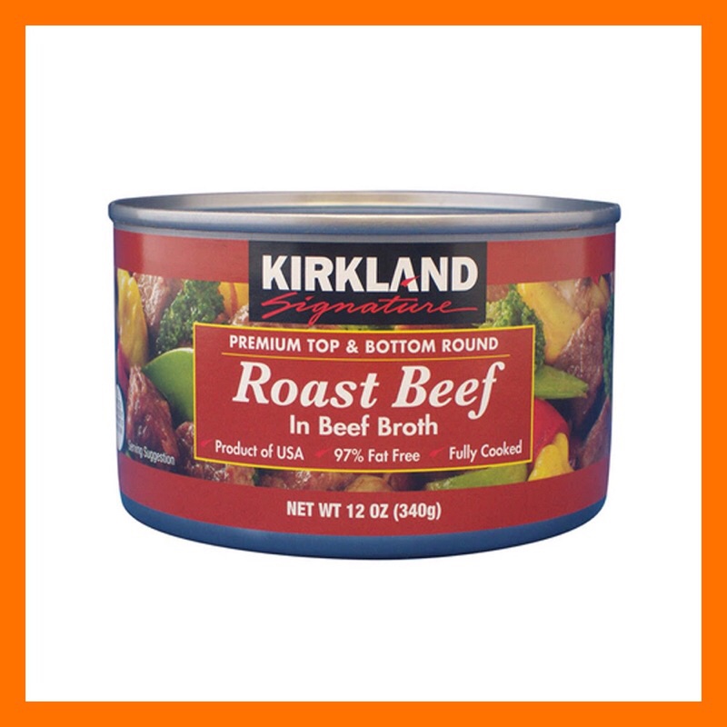 Kirkland Signature Roast Beef in Beef Broth Shopee Philippines