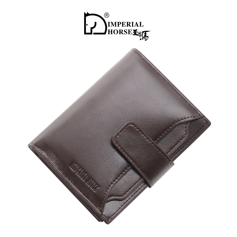 Imperial Horse Original Fold Wallet For Men PU Leather 8123 Shopee