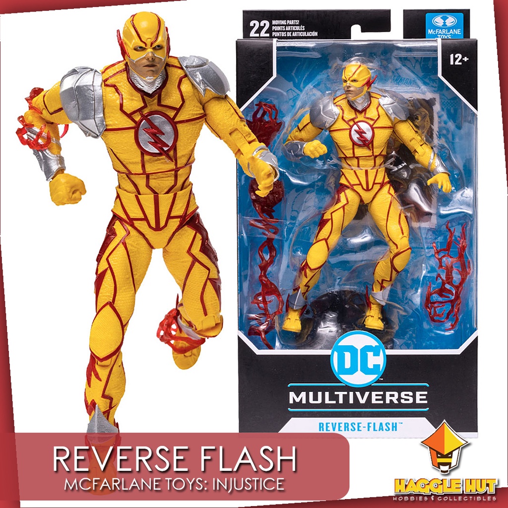 Reverse Flash Injustice 2 McFarlane Toys DC Multiverse Action Toy ...