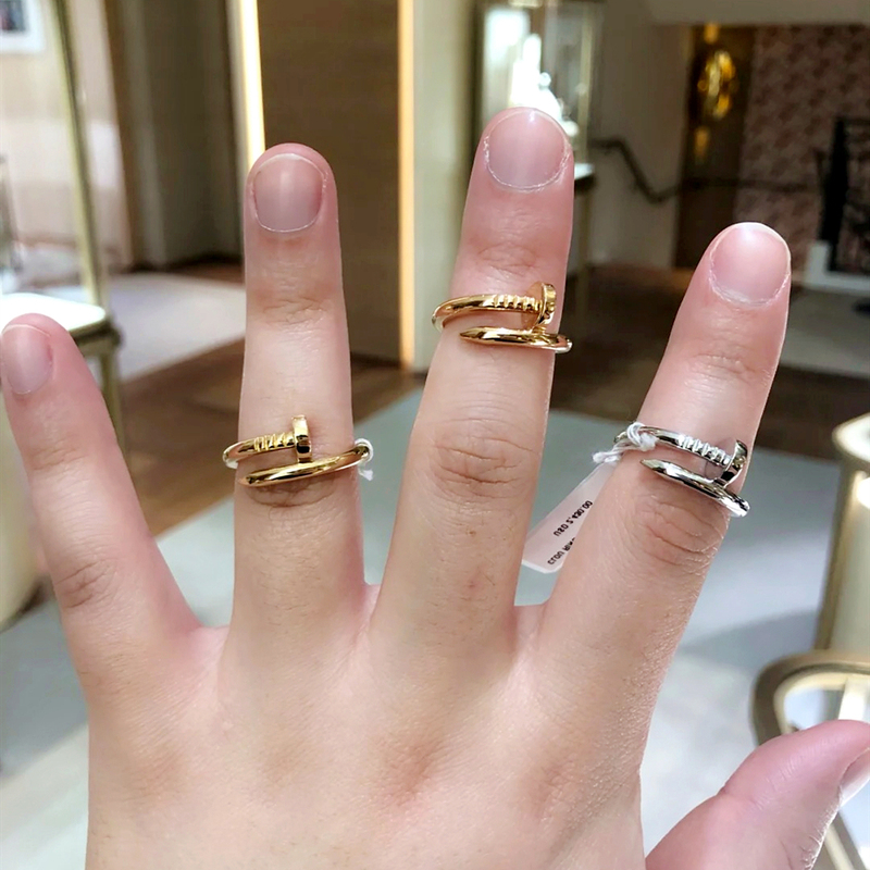 cartier nail ring mens