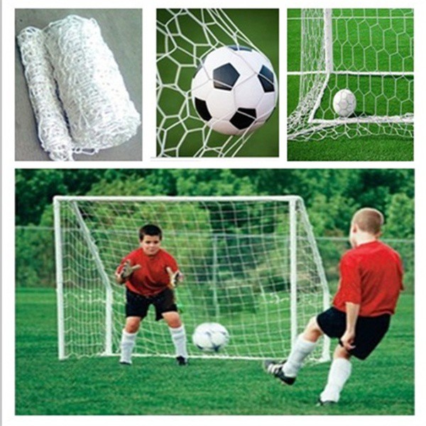 4x5FT Football Soccer Goal Post Nets Training Practice Outdoor Match Full size 