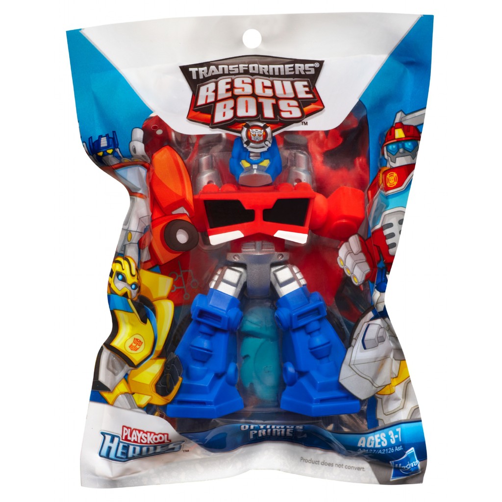 Transformers Rescue Bots Bumblebee Playskool Heroes 3.5" Figure 