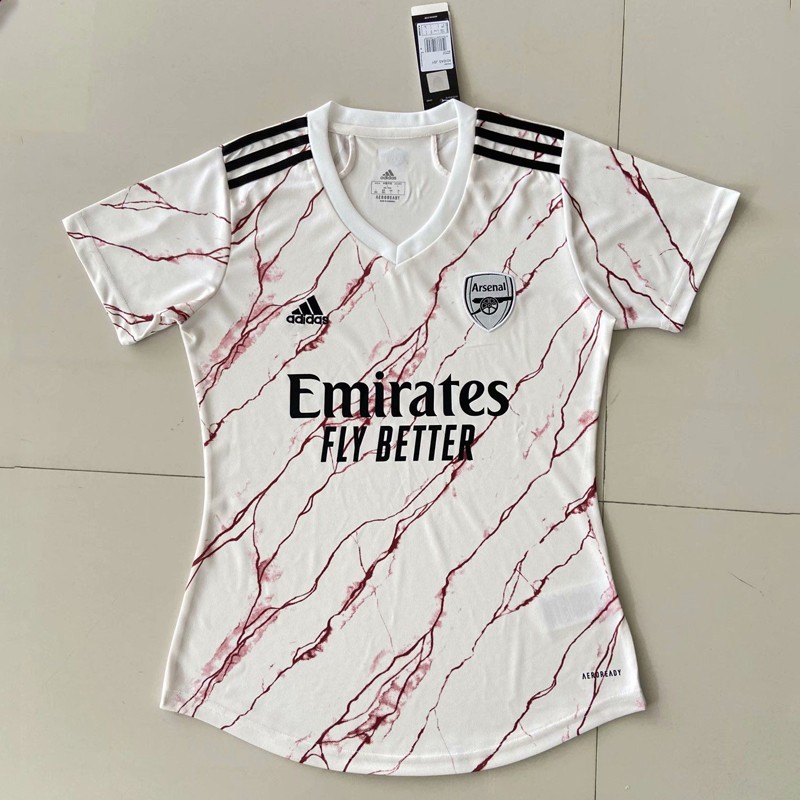 womens arsenal away shirt