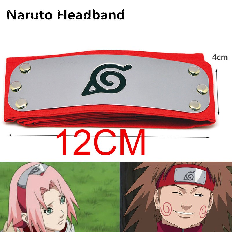 Naruto Headband Anime Cosplay Pu Cool Orochimaru Headwear Pain Itachi Uchiha Sasuke Kakashi Forehead Protective Shopee Philippines