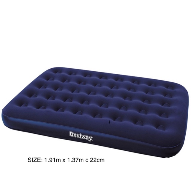 double blow up air mattress