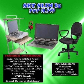 Toshiba Dynabook Laptop Set Shopee Philippines