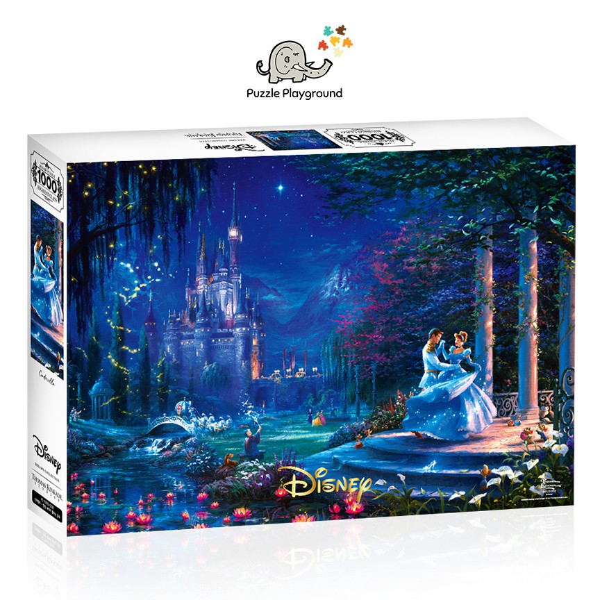 Disney Princess Cinderella Dancing In The Starlight 1000 Pieces Jigsaw Puzzle Playground Shopee Philippines