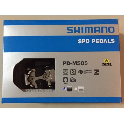 Shimano M505 Clipless SPD MTB Pedals