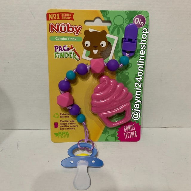 nuby silicone teether