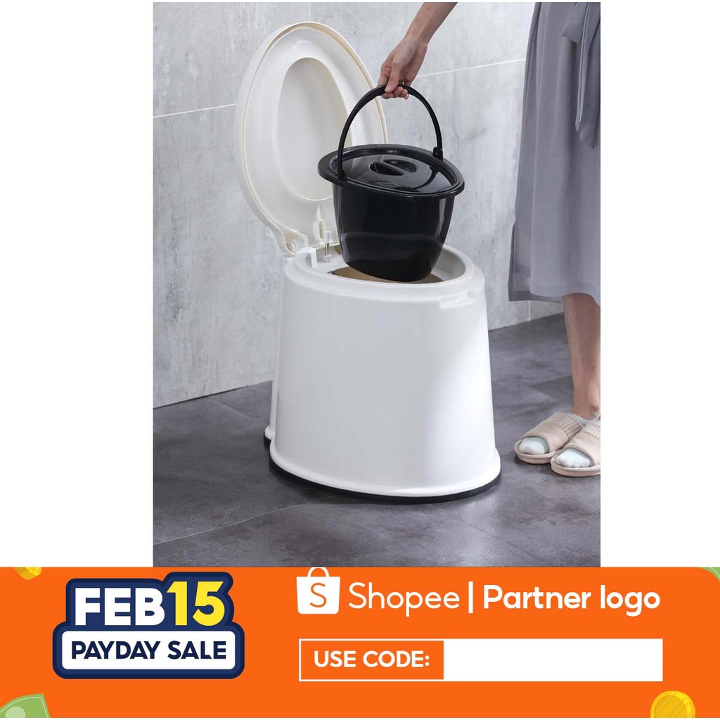 (COD Bulacan) Mobile Toilet Elderly Pregnant Women Portable Indoor