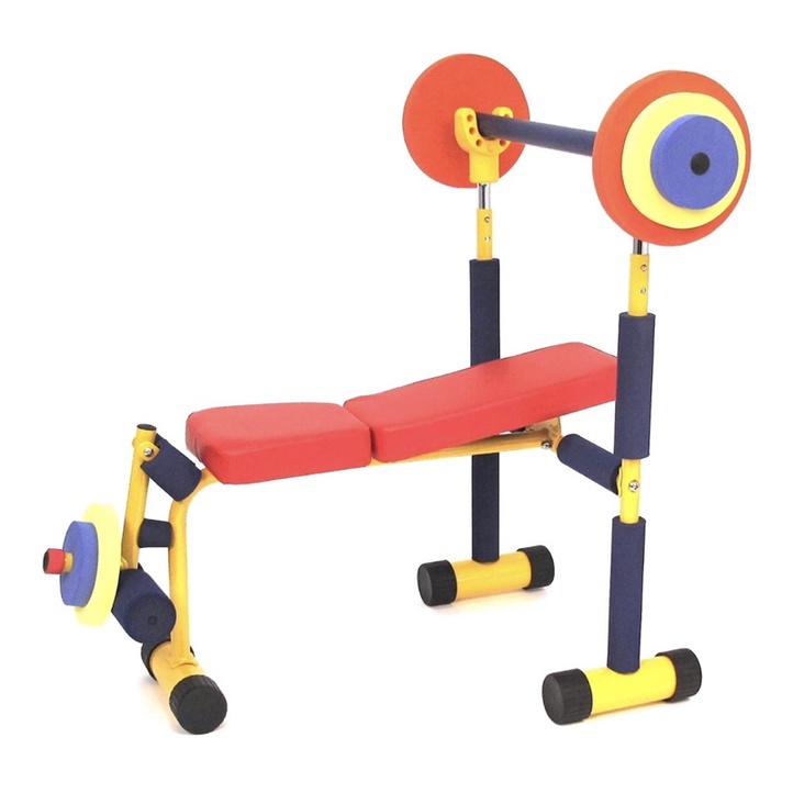 Fun and Fitness Exercise Equipment for Kids Weight Bench Set Shopee