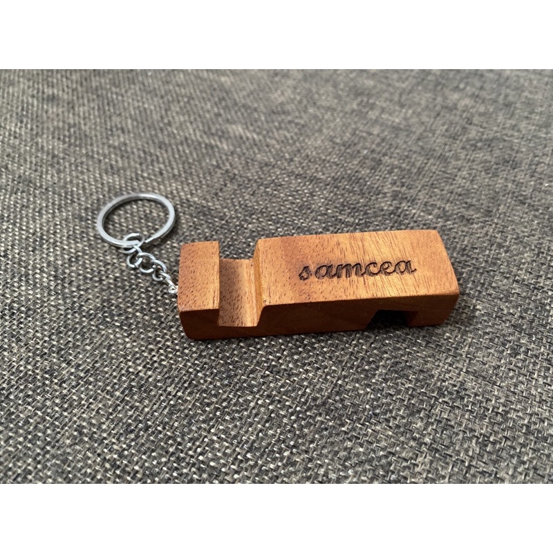 Phone stand keychain personalized souvenirs giveaway Shopee