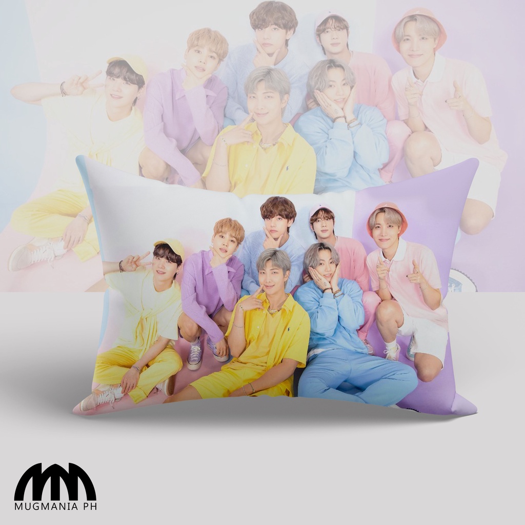 BTS Pillows Mugmania Jungkook, V ,Jimin , Jin , Suga ,RM , JHope