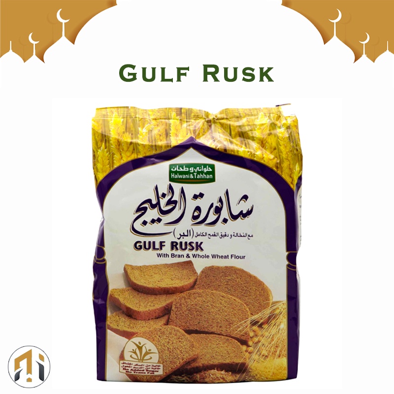 Gulf Rusk With Bran & Whole Wheat Flour | Shopee Philippines