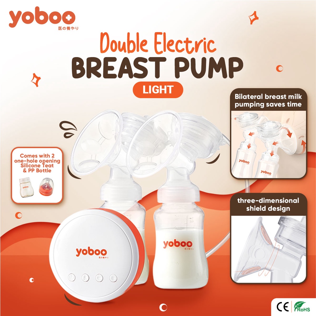 Spot s hair Yoboo Double Electric Breast PumpLight Onestep