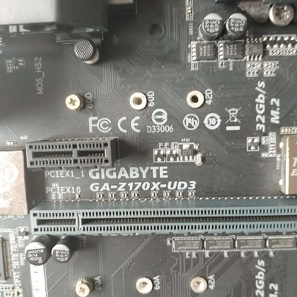 Gigabyte Ga Z170x Ud3 Original Used Desktop Motherboard Z170 Lga 1151 Ddr4 64g Usb3 1 Atx Shopee Philippines